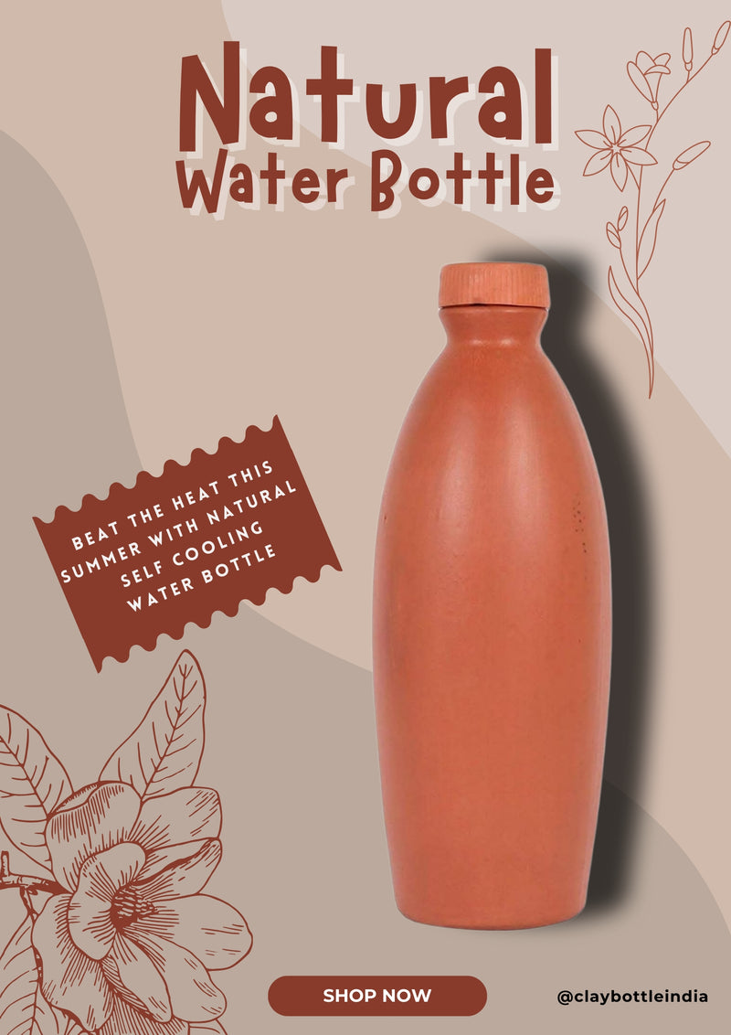 Clay Water bottle