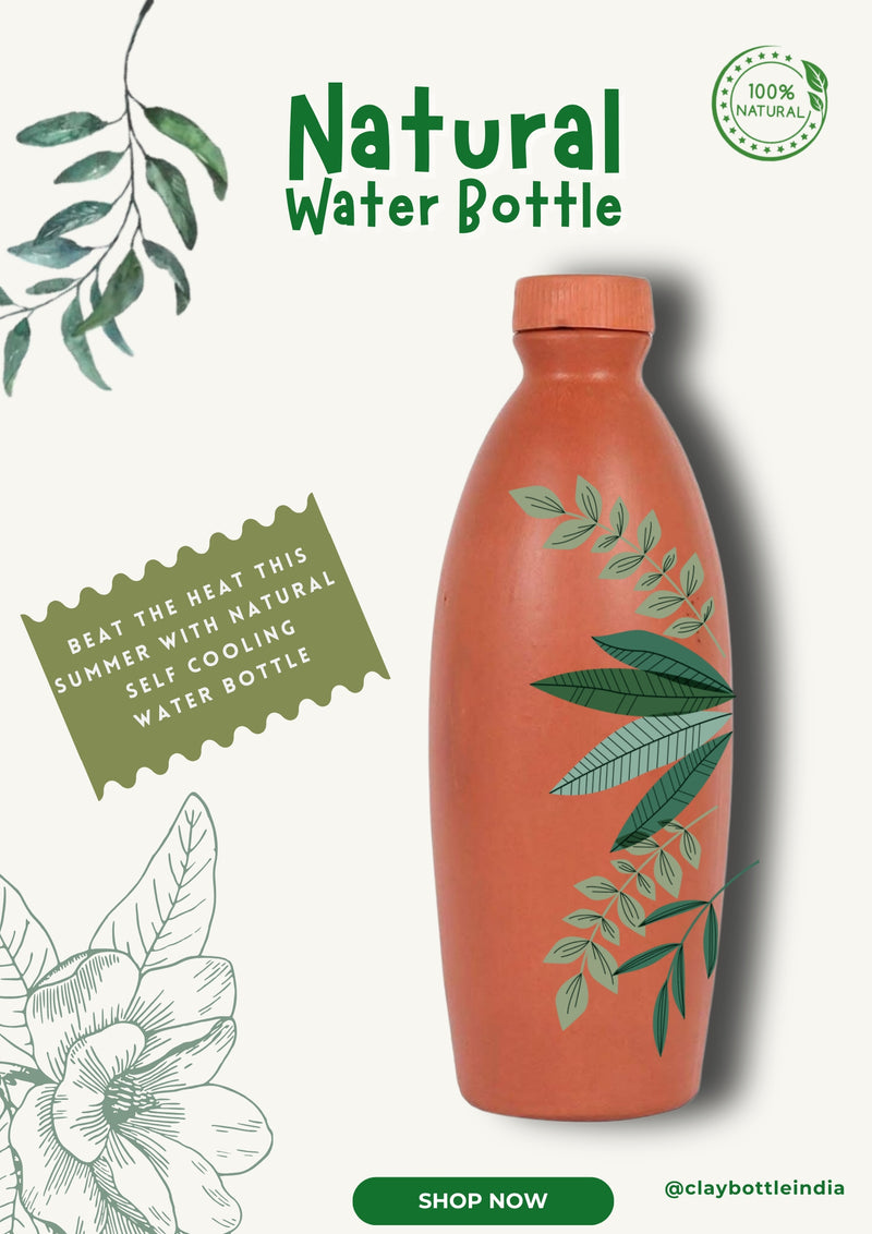 Clay Water bottle