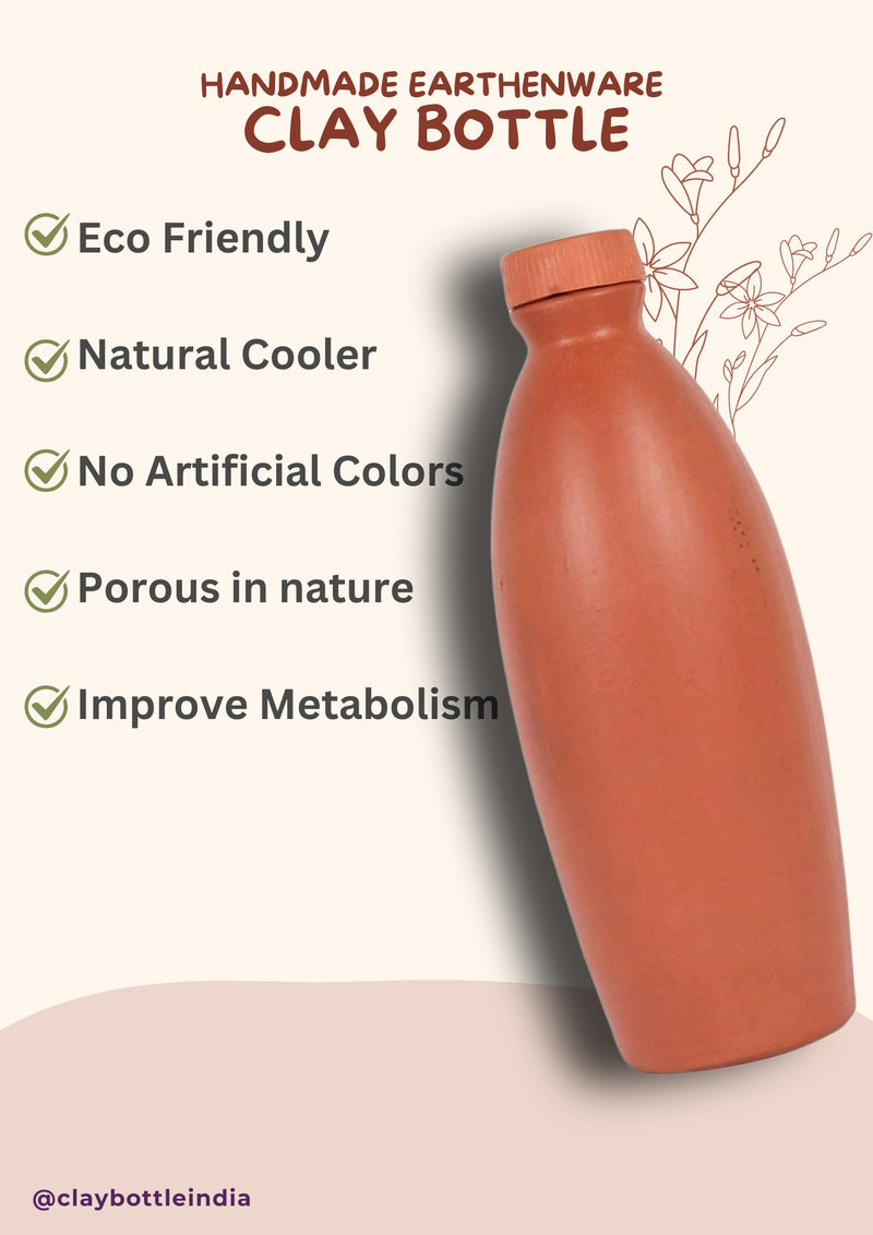 Clay Water bottle